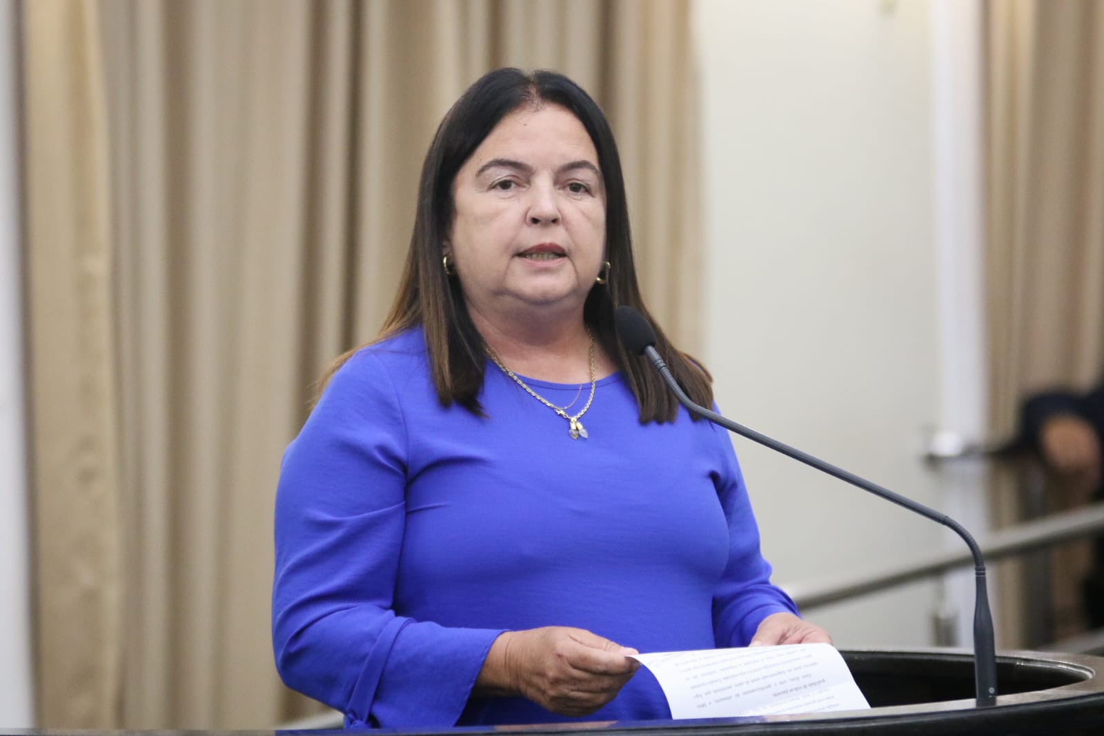 Fátima Canuto solicita derrubada do veto total ao PL que dispõe sobre obrigatoriedade de cirurgia reparadora de fissura lábio-palatina