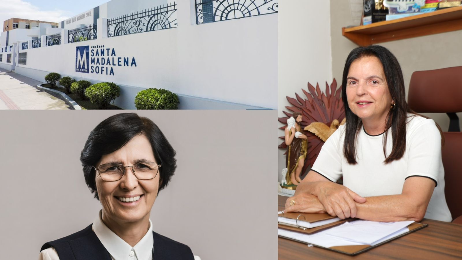 Homenagem: Deputada Fátima Canuto entrega comendas ao Colégio Santa Madalena Sofia e à Irmã Sandra nesta segunda (25) 
