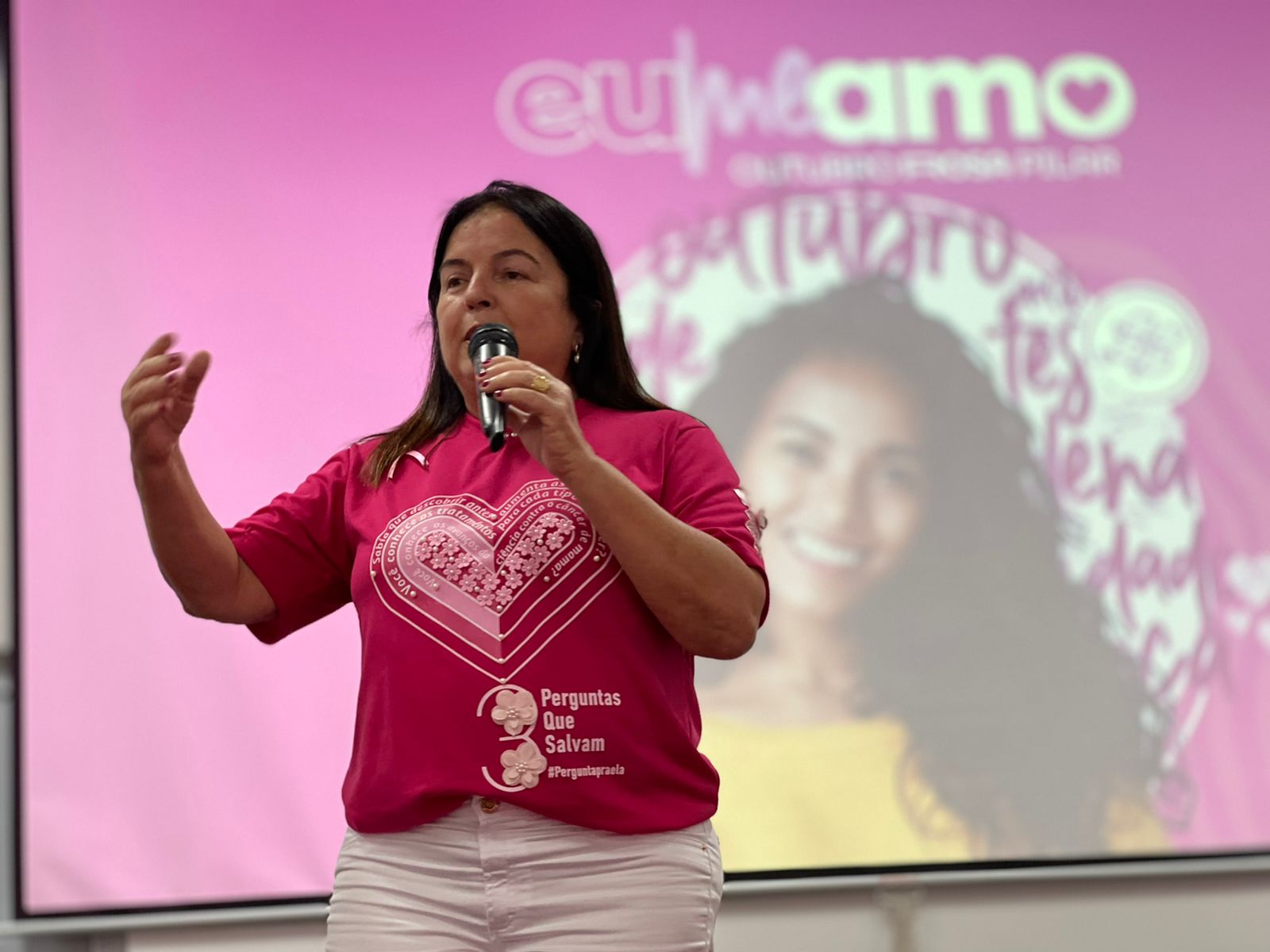 Outubro Rosa: Deputada estadual Fátima Canuto promove evento de conscientização sobre o câncer de mama 