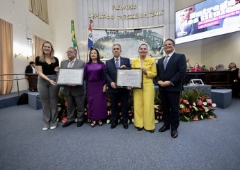 Fátima Canuto prestigia entrega dos títulos de Cidadão Honorário de AL ao médico Renato Rezende e ao desembargador Orlando Rocha