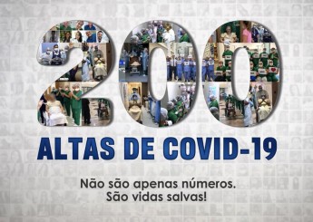 05 de Junho - 200 ALTAS DE COVID-19