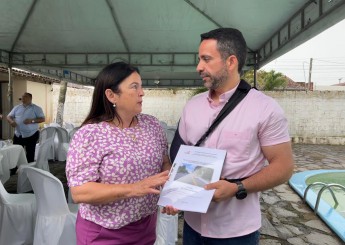 Fátima Canuto entrega projeto ao governador Paulo Dantas solicitando terceira via na rodovia de acesso ao Pilar